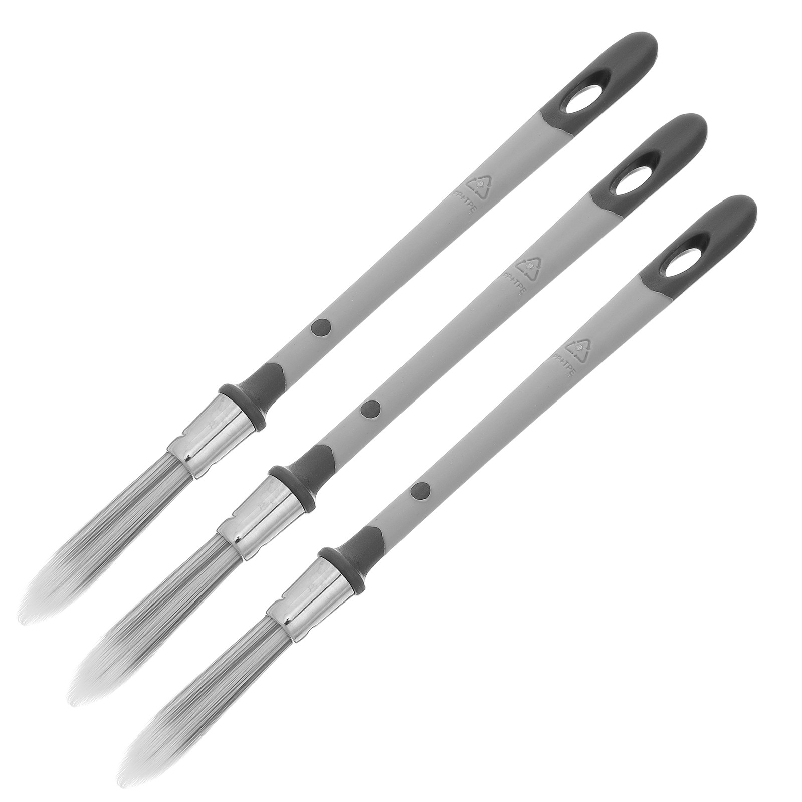Detailing Brush Set - مجموعة من 3 فرش طلاء دقيقة