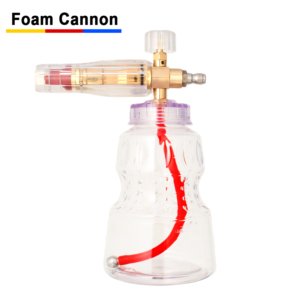 Pressure Washer Foam Gun - مدفع رغوة الألومنيوم الاحترافي 1/4 بوصة