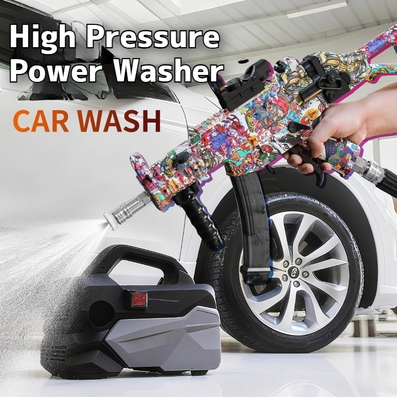 مسدس غسيل سيارات عالي الضغط مع - مراجعة Pressure Washer Foam Gun وسعره
