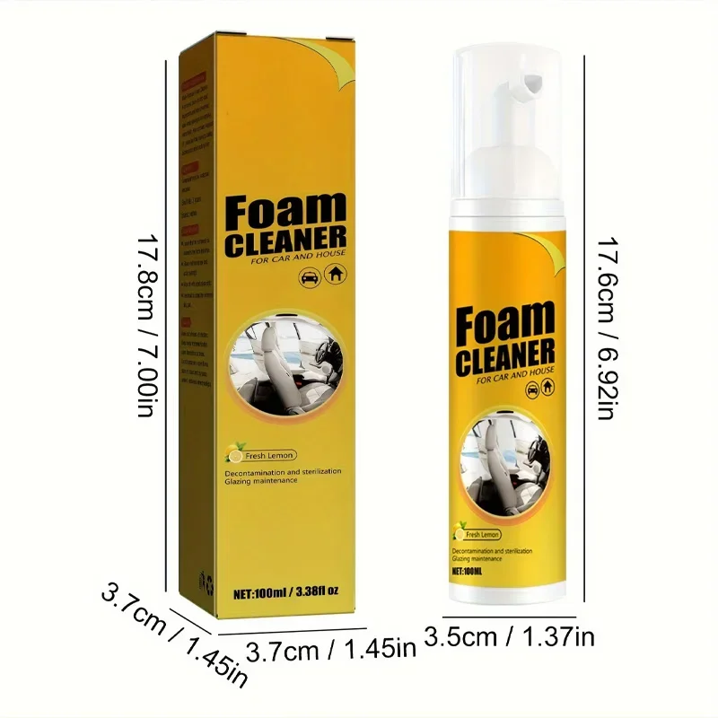 منظف رغوي متعدد الوظائف لمقاعد - مراجعة Leather Cleaner Interior وسعره