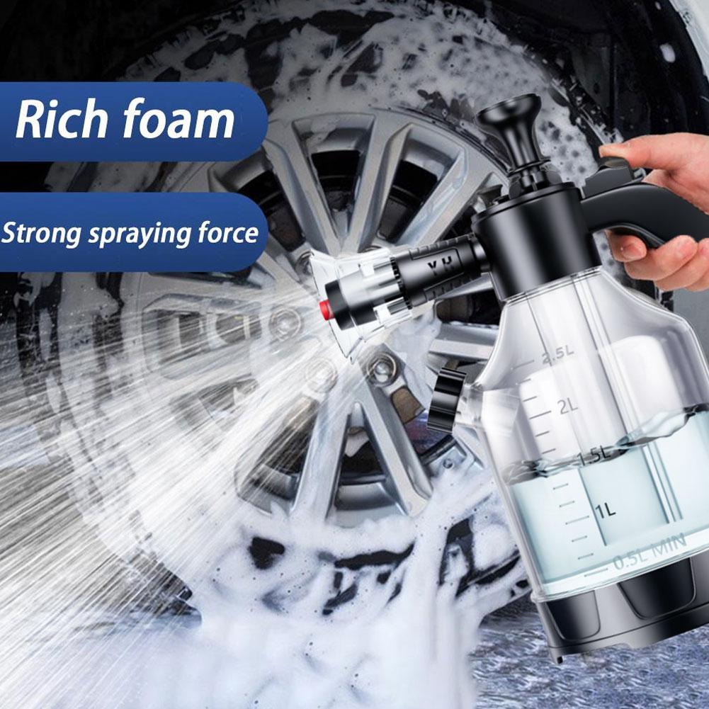بخاخ رغوة يدوي سعة 3 لتر مع 3  - مراجعة Foam Cannon Car Wash وسعره